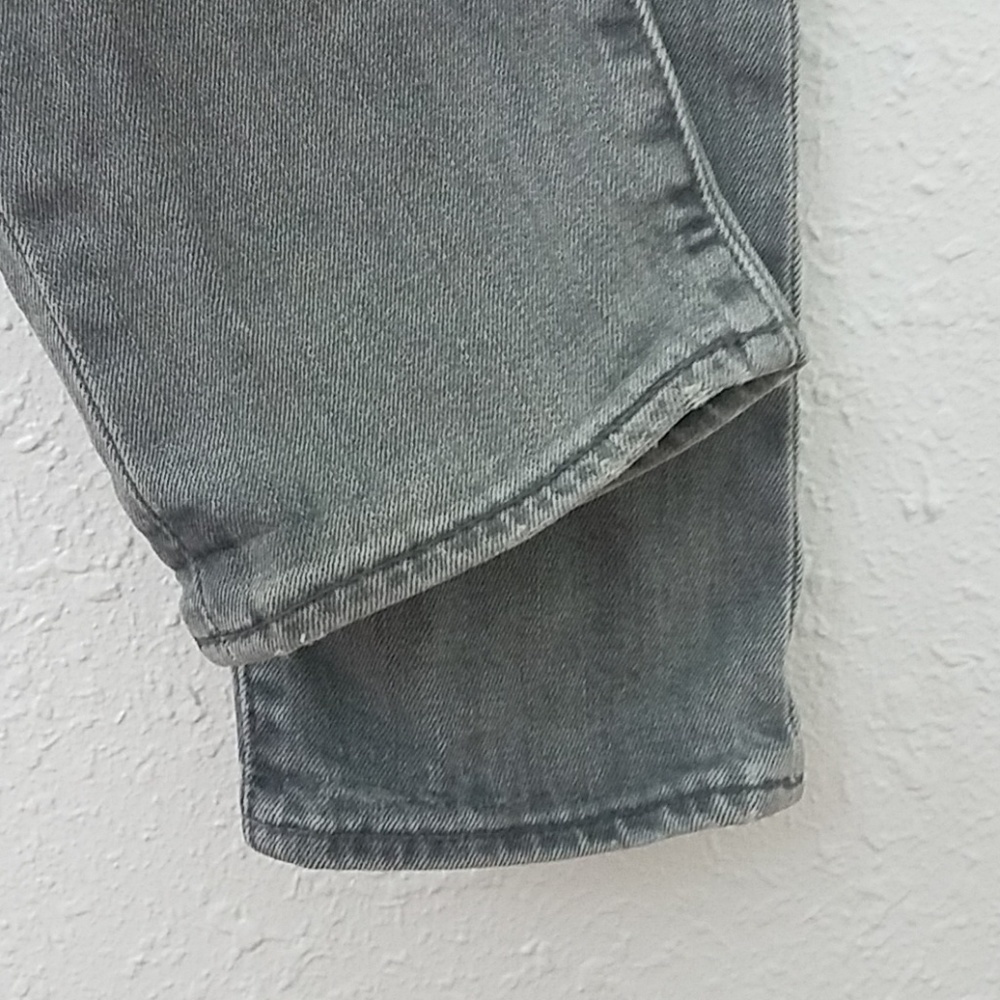 levi's W28 L32 faded black gray straight leg jeans - Picture 3 of 7